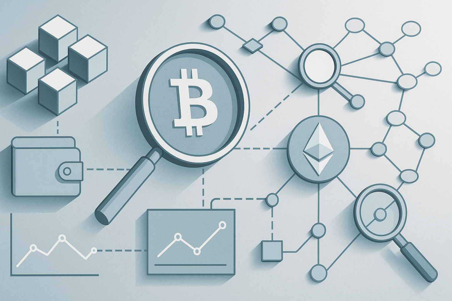 Editorial illustration for: Bitcoin vs Ethereum: A Clearer Crypto Buy for 2025 Outlook