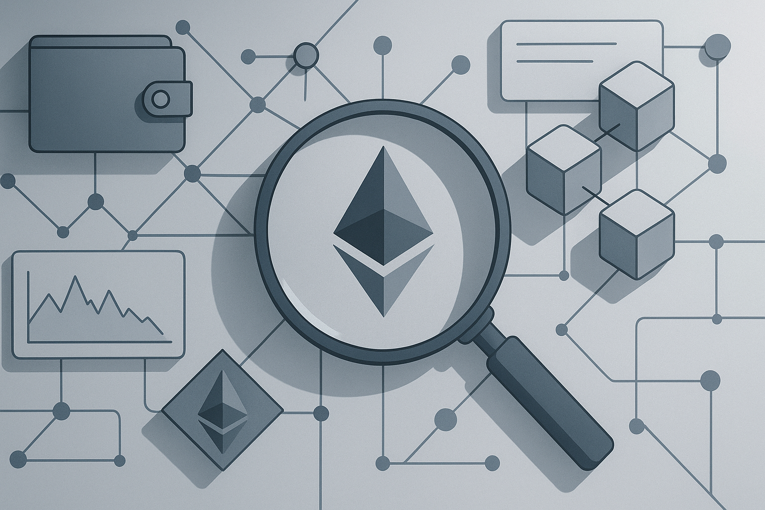 Editorial illustration for: Ethereum Dips as $1.2B Sell Volume Hits Market, Analysts Say
