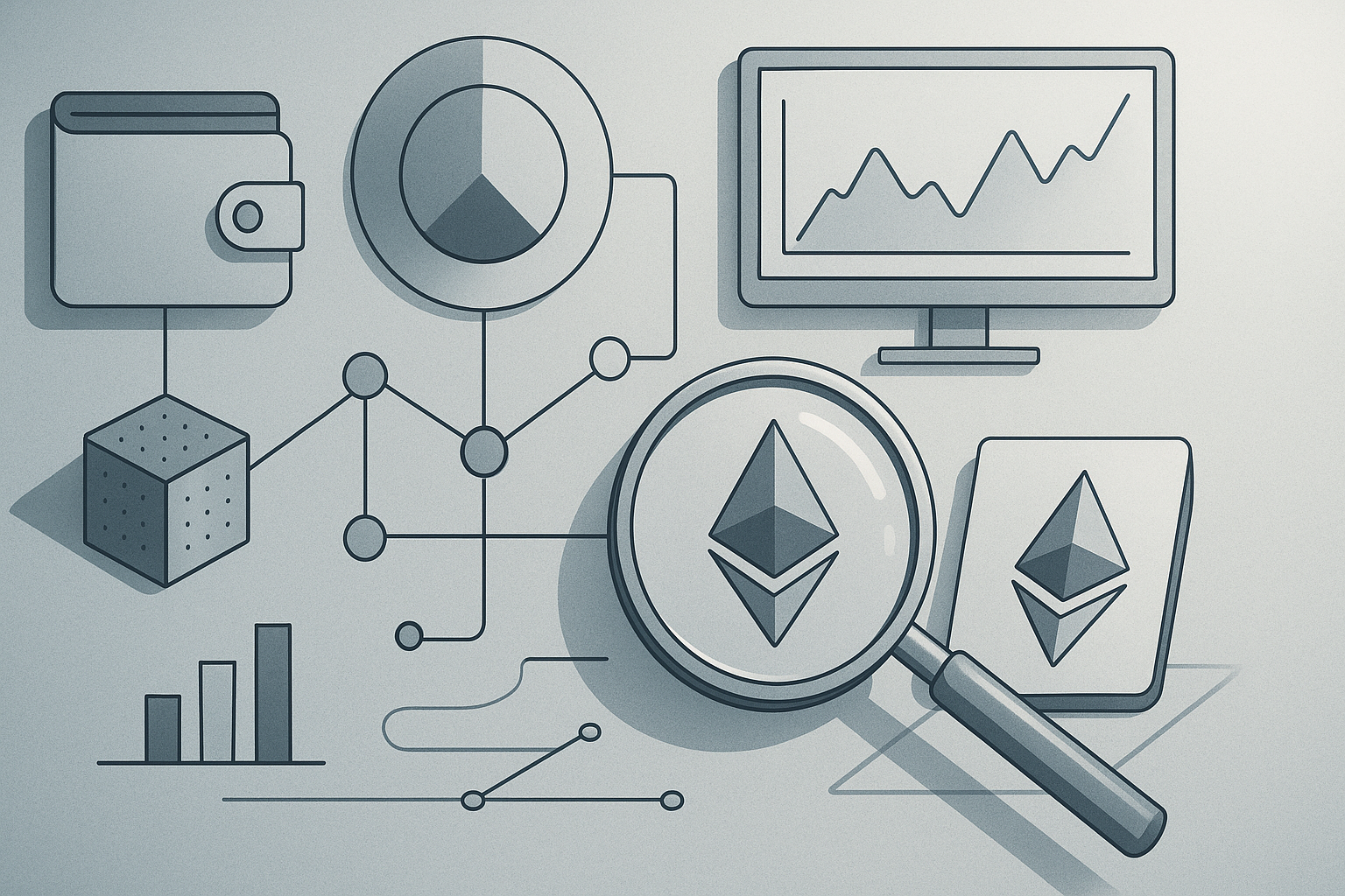 Editorial illustration for: Ethereum Slides Under $4,200: Assessing Short-Term ETH Momentum