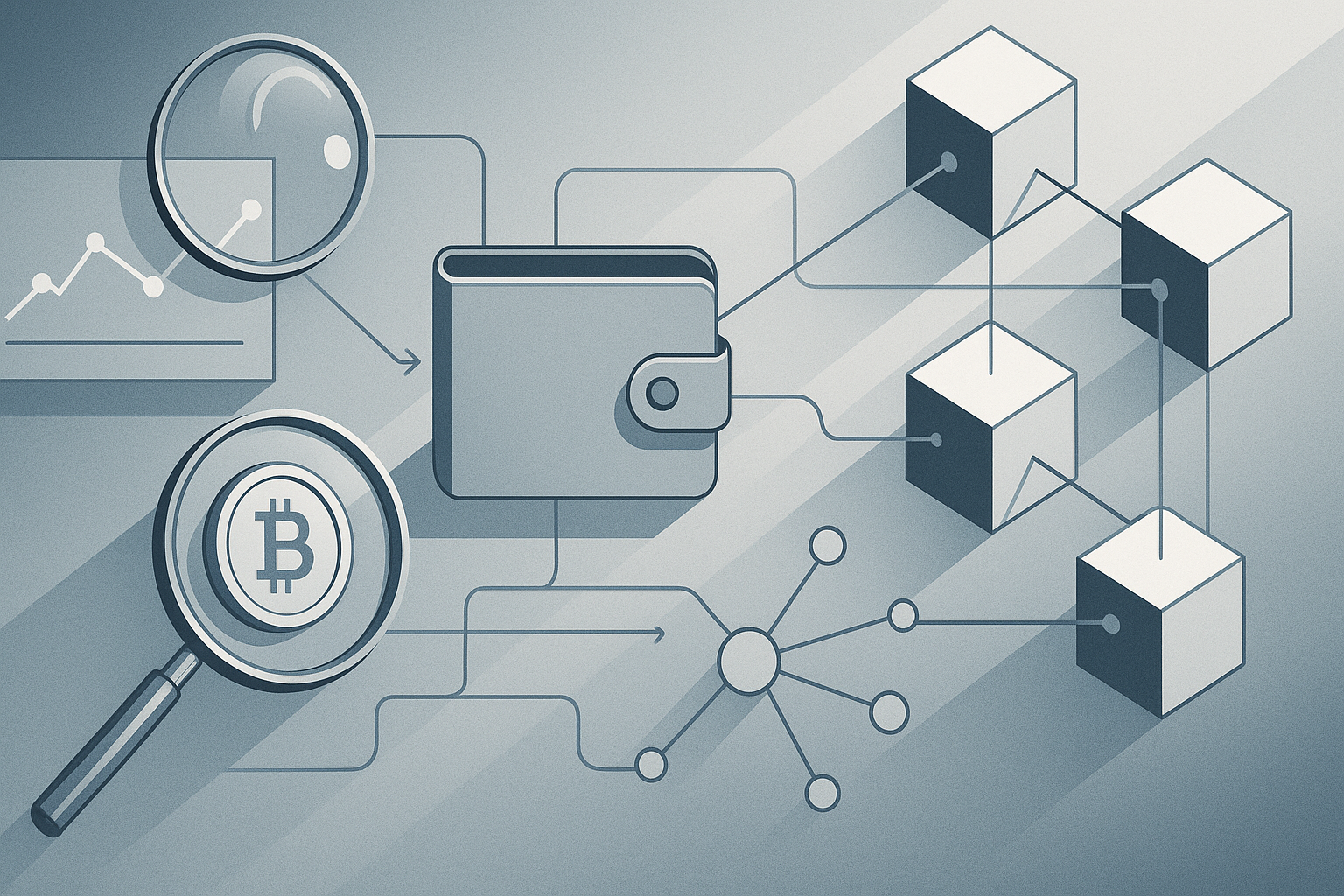 Editorial illustration for: On-Chain Securities and Your Bitcoin Wallet: Practical Risks