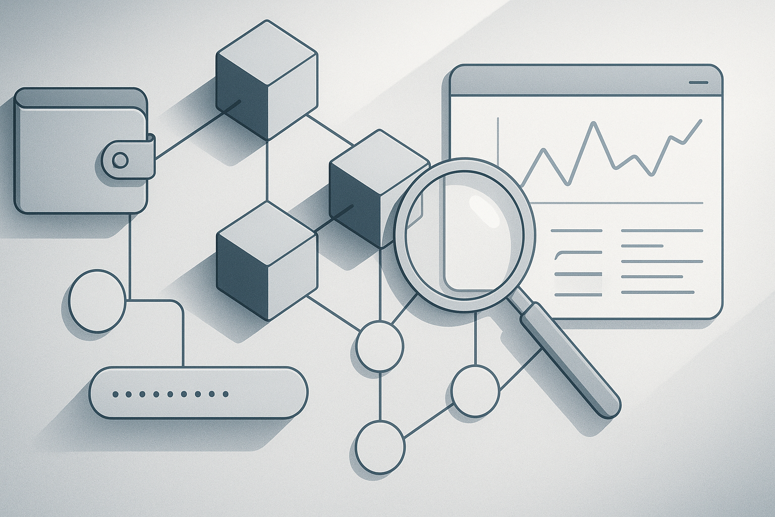 Editorial illustration for: A Process-First Model for Complex Crypto Investigations