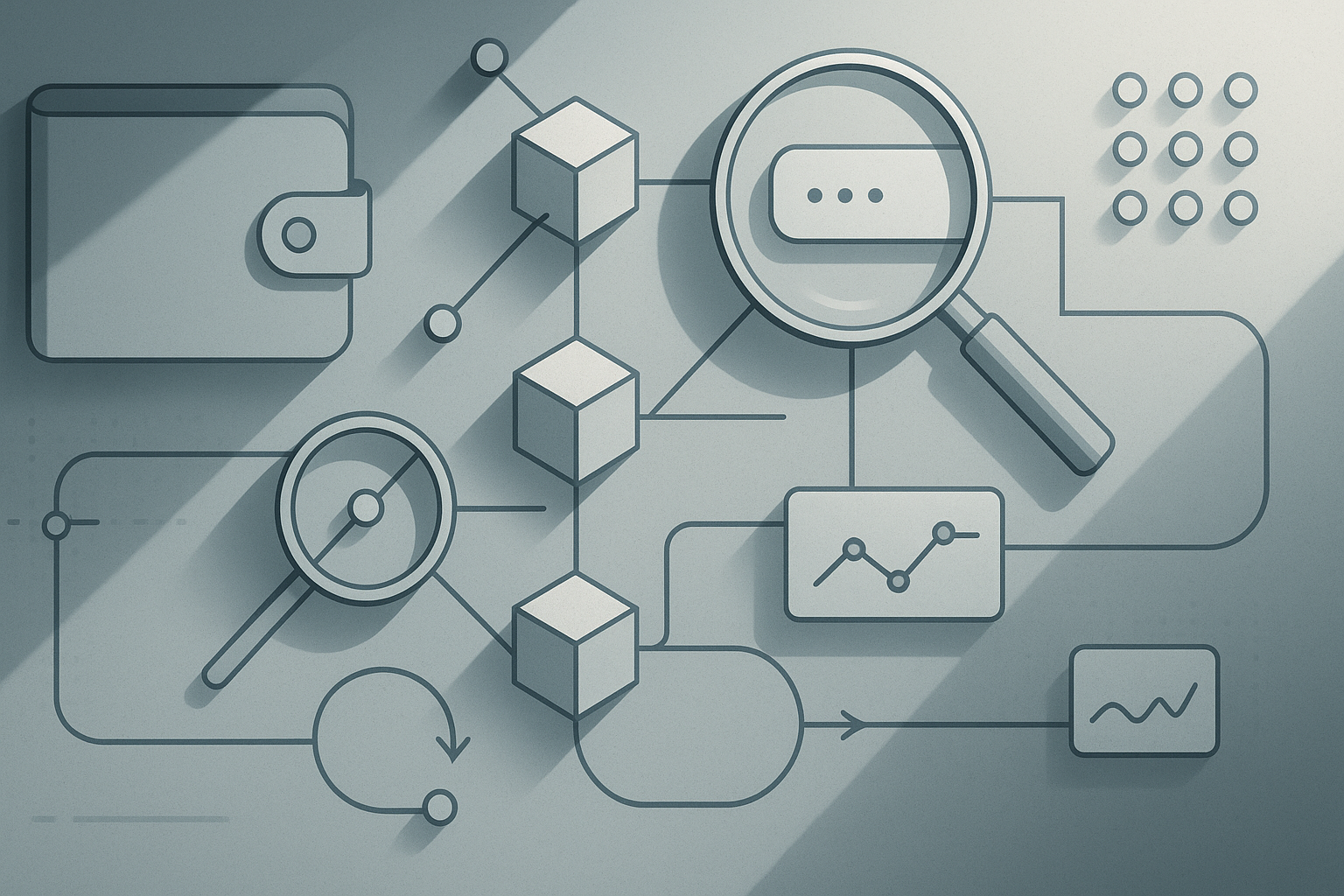 Editorial illustration for: BC DEFI AI Emerges as Calm Core for the Next Crypto Cycle