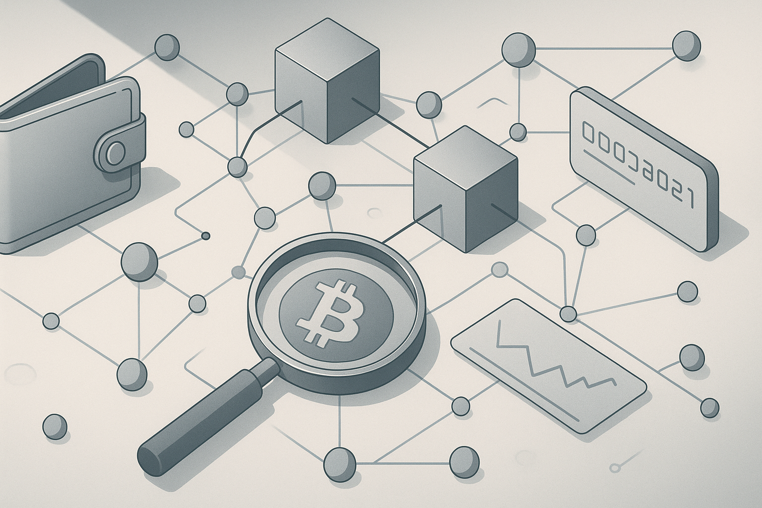 Editorial illustration for: Bitcoin ETFs See $104M Outflows While Ethereum Funds Add $170M