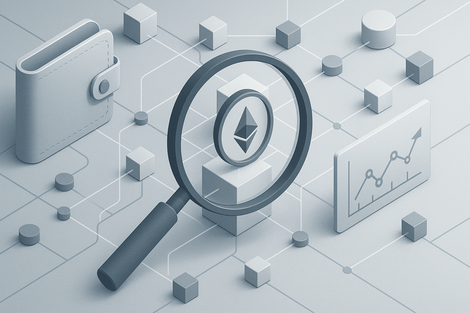 Editorial illustration for: Ethereum Treasury Firms Hold Larger Share of Supply Than Bitcoin