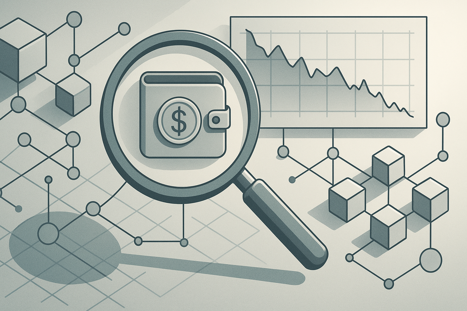 Editorial illustration for: On-chain Balances Tied to Illicit Activity Top $75 Billion
