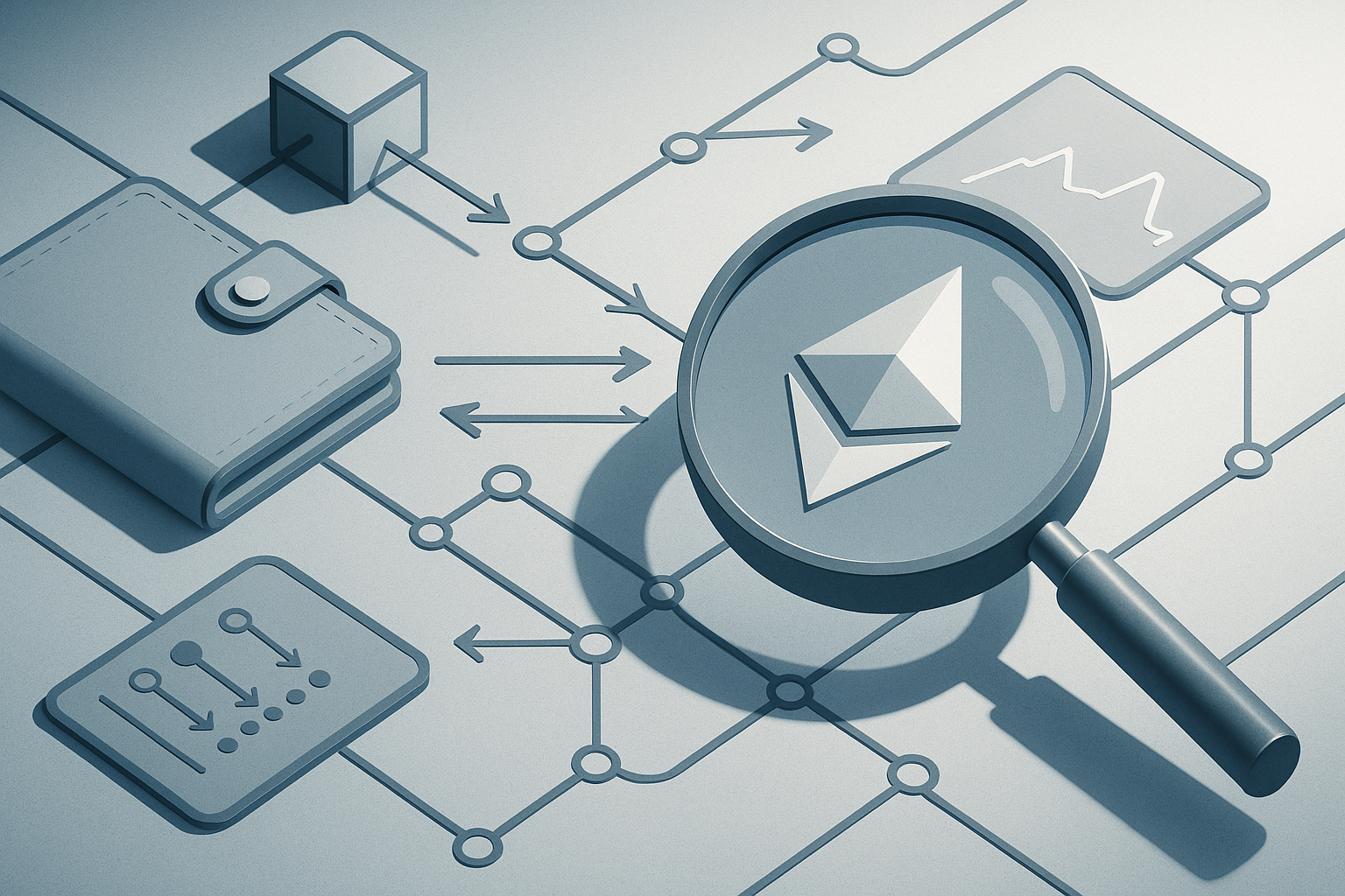 Editorial illustration for: Small Ethereum Gain Leads to Three Years' Probation in Court